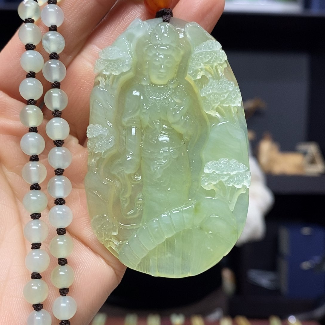 岫玉挂件吊坠未镶嵌