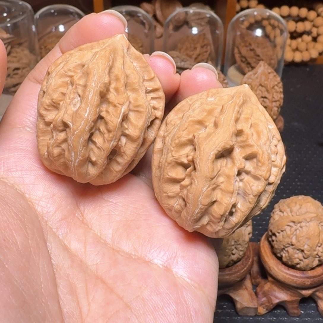 文玩核桃把件将军膀