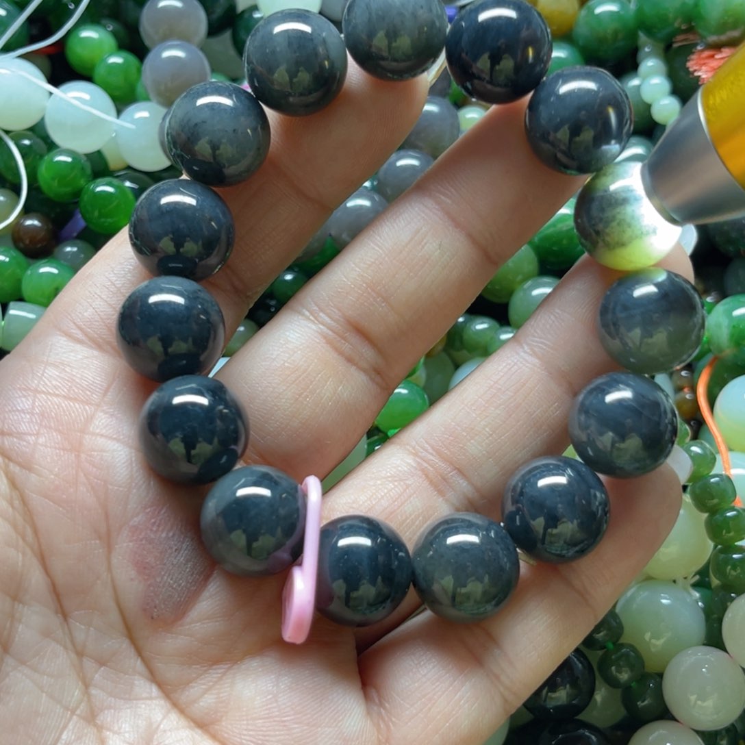 和田玉手链未镶嵌