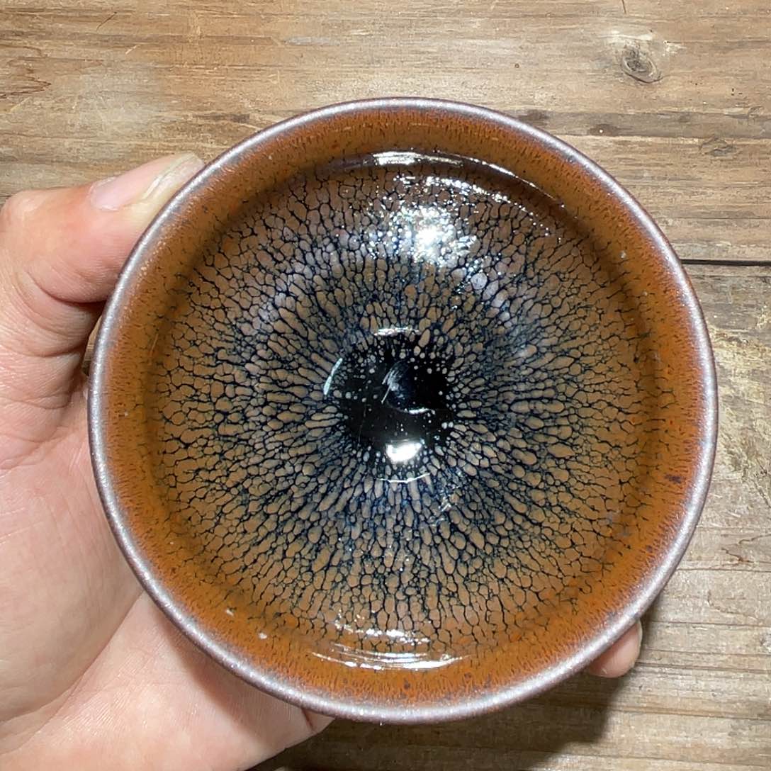茶盏建窑建盏柴烧12