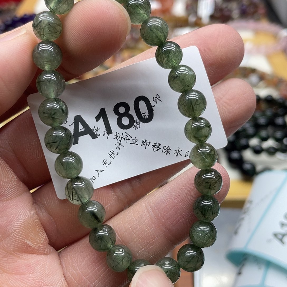 水晶手串未镶嵌天然