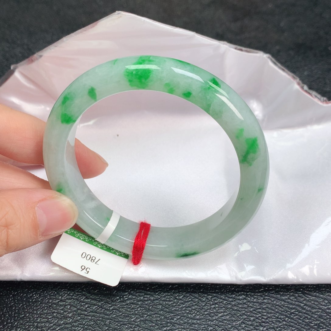 翡翠手镯未镶嵌56➕