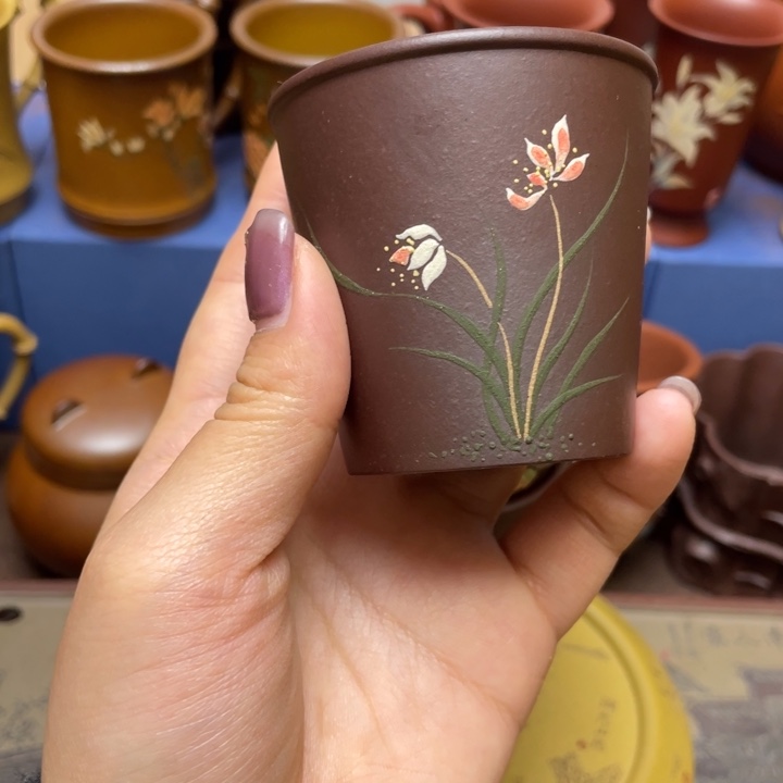 紫砂茶杯紫砂主人杯