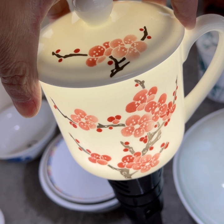 碗红叶正价办公杯一个