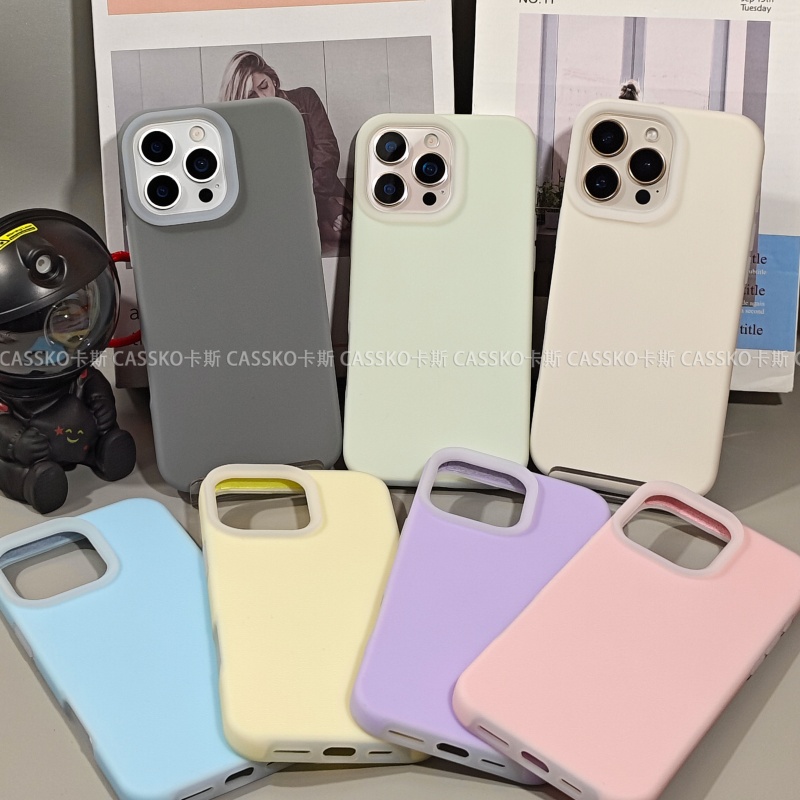 CASSKO适用苹果17promax果冻液态手机壳iPhone16Ai按键15大孔14