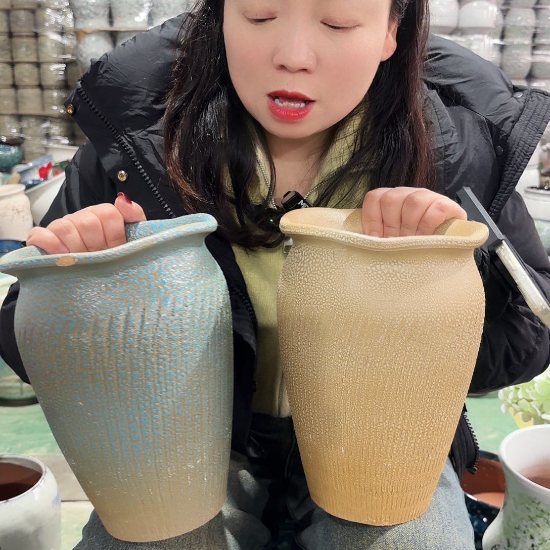 正品两个高24/17红陶