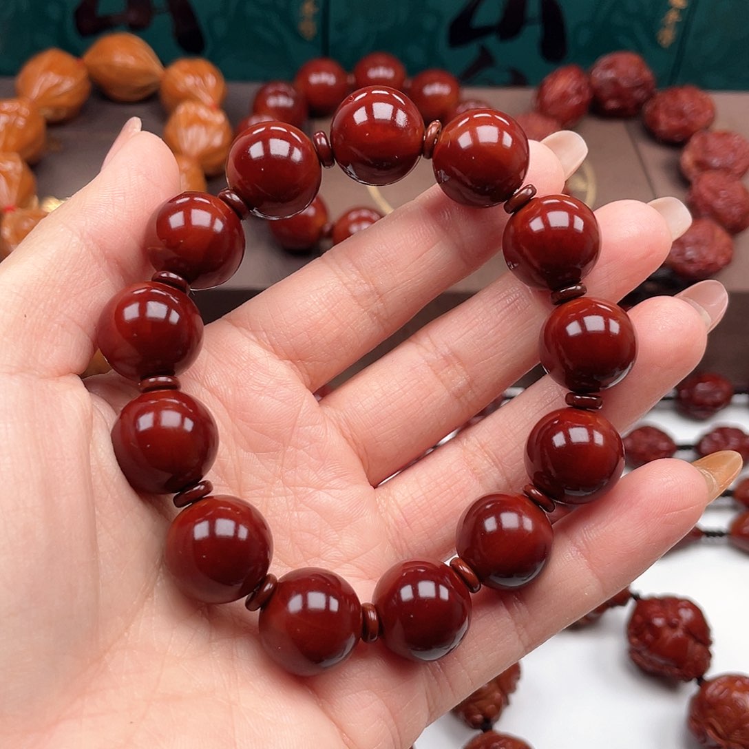 橄榄核手串光珠手串