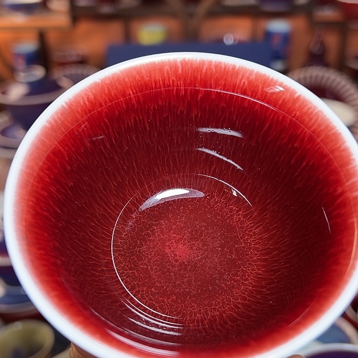 瓷片景德镇品艺轩郎红