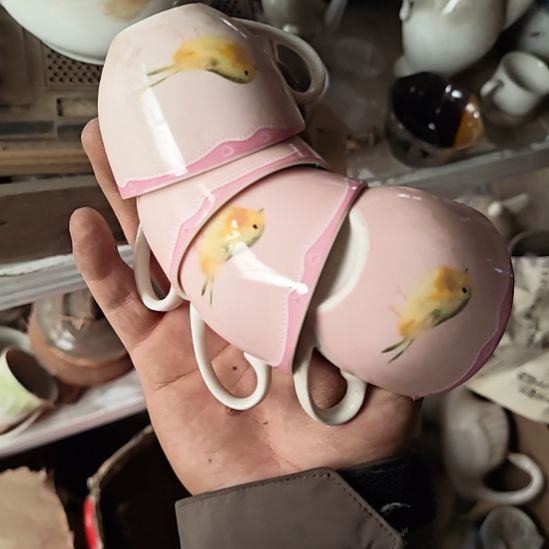 茶盏陶瓷盘子碗啥都有