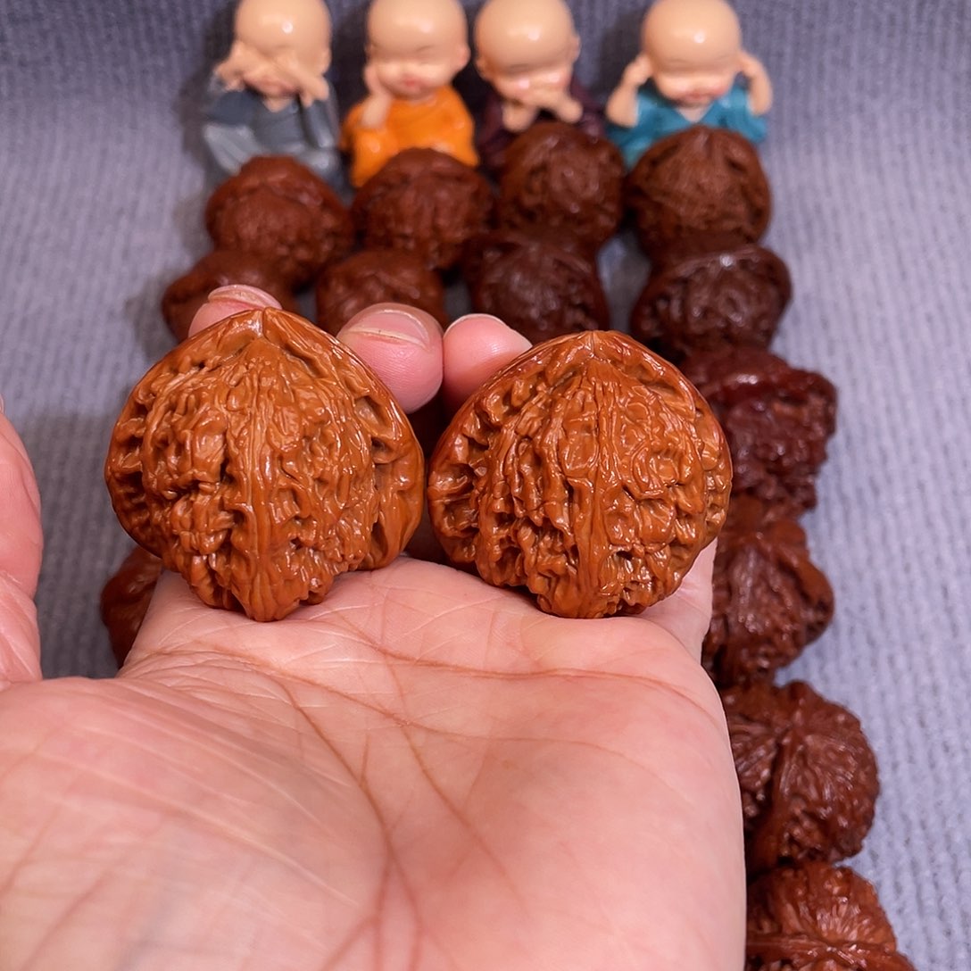 文玩核桃吊坠糖**糖三角白42