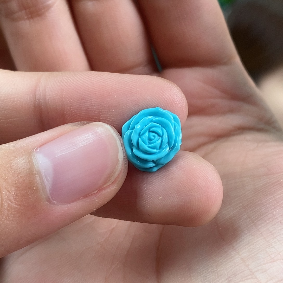 绿松石珠宝奇石未镶嵌