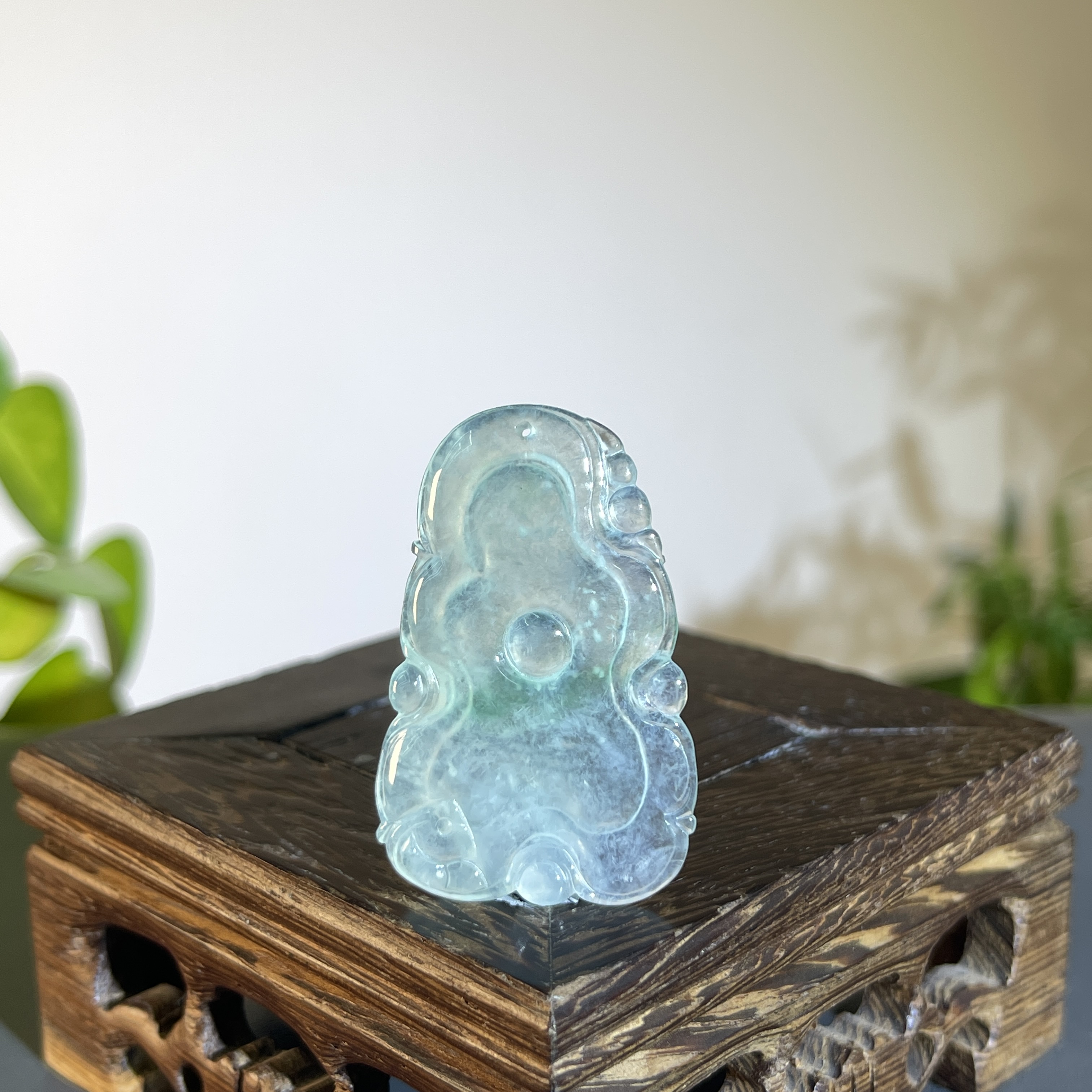 JTA11-103 天然缅甸A货翡翠 和和美美