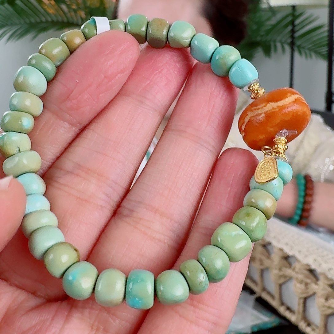 未镶嵌绿松石珠宝奇石