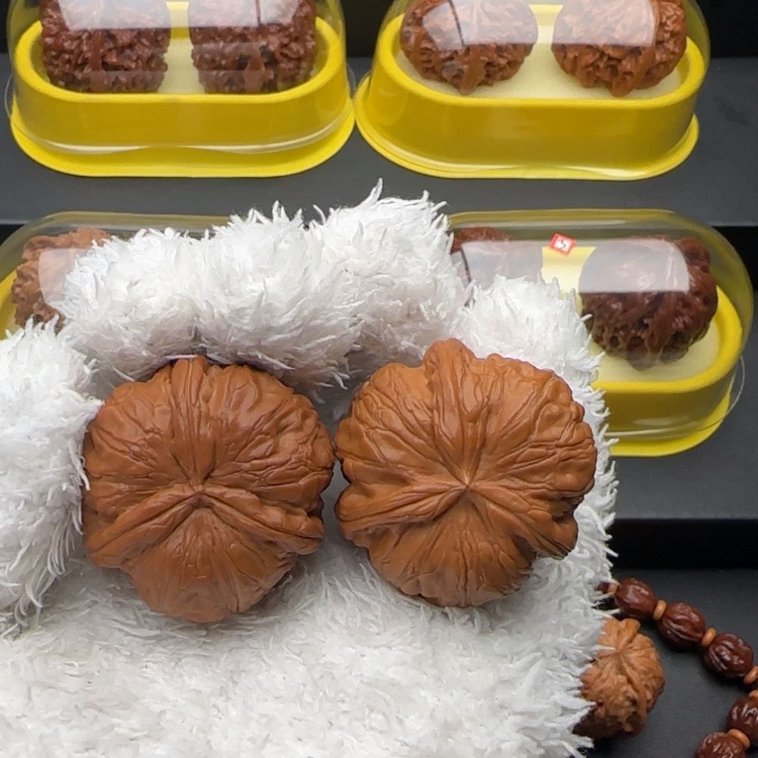 文玩核桃把件元宝奔全品41