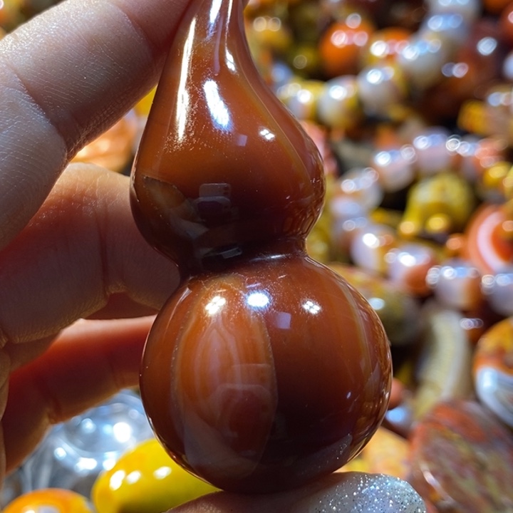 泉***玛瑙/玉髓手链未镶嵌