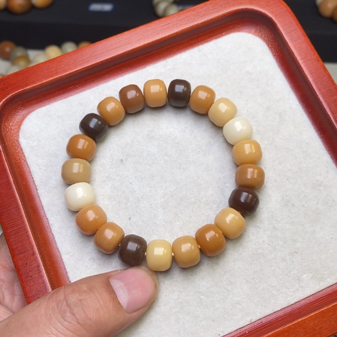菩提根/象牙果手串卡11汉堡美拉德色