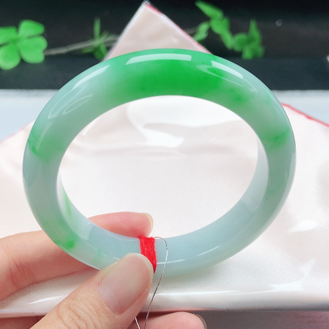 未镶嵌手镯翡翠57圈