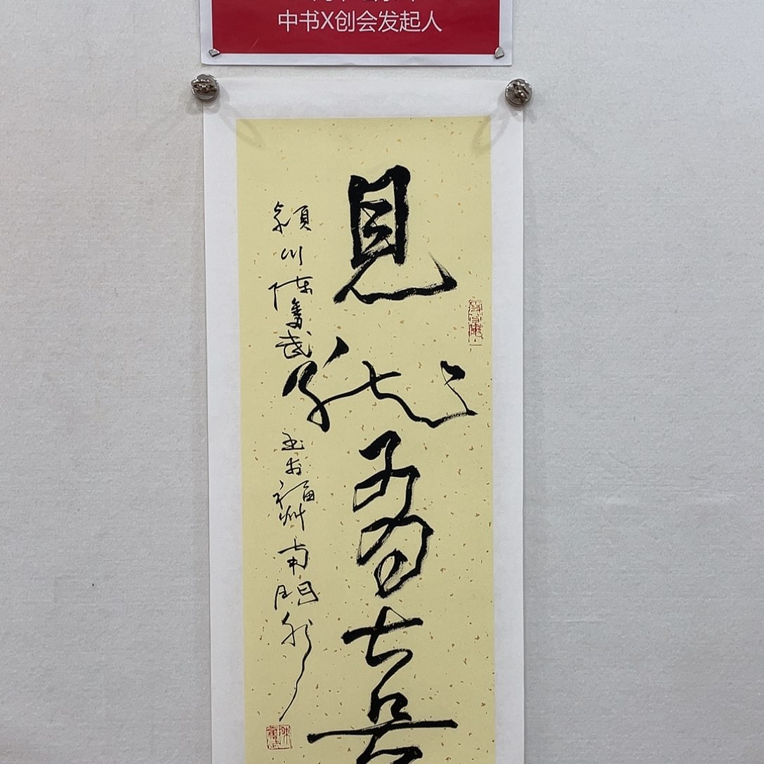 横款博航艺术书法作品