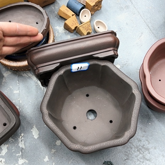 红陶用****8紫砂花盆漂亮