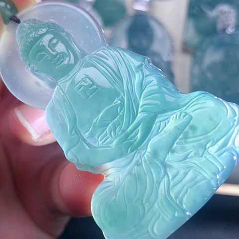 【闪购商品】翡翠颈饰未镶嵌天然翡翠