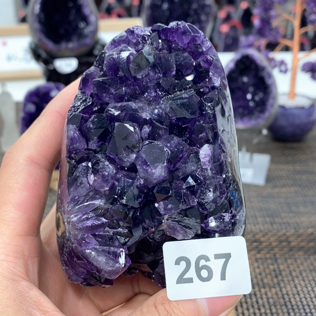 未镶嵌大型摆件（非配饰）紫晶