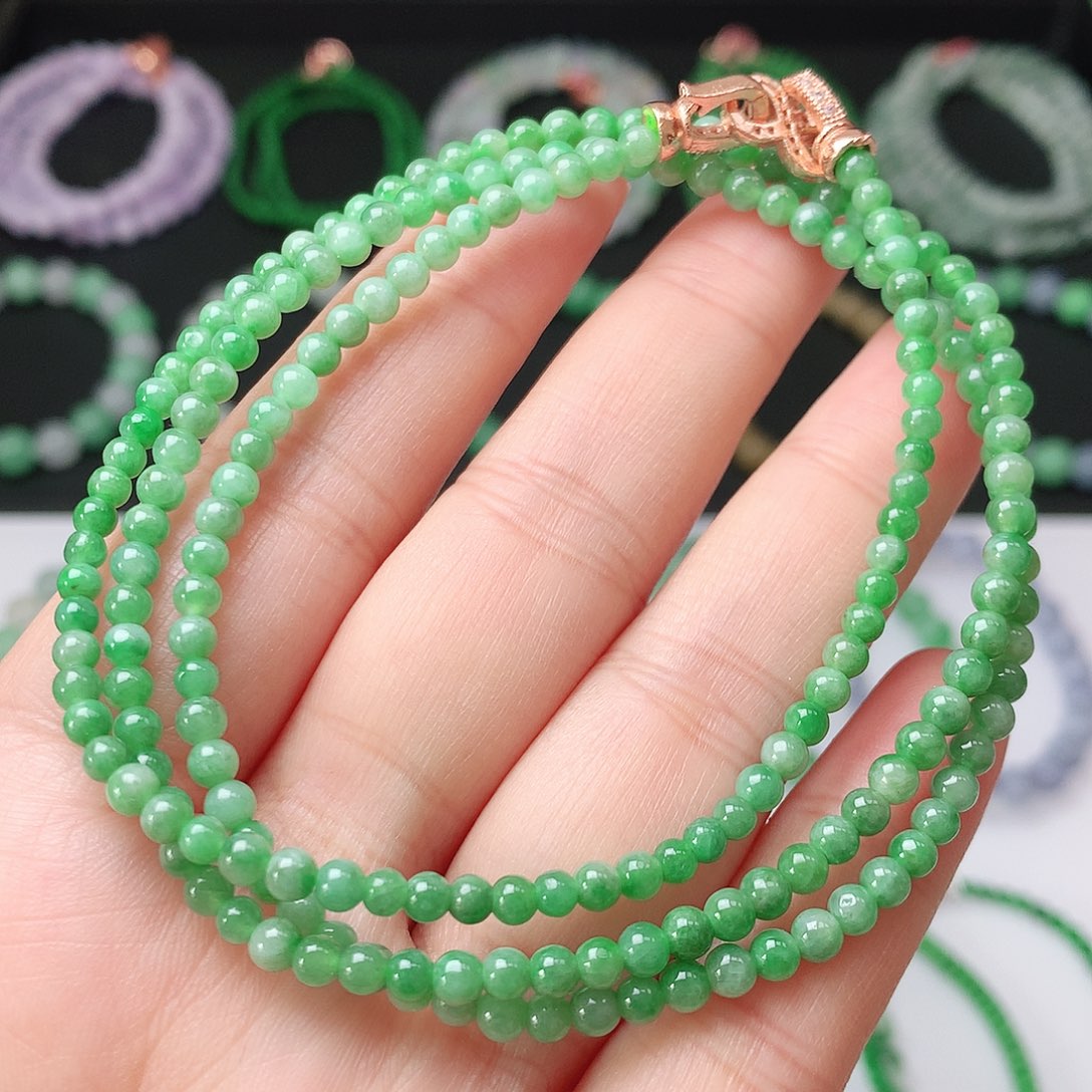 翡翠未镶嵌手链翡翠