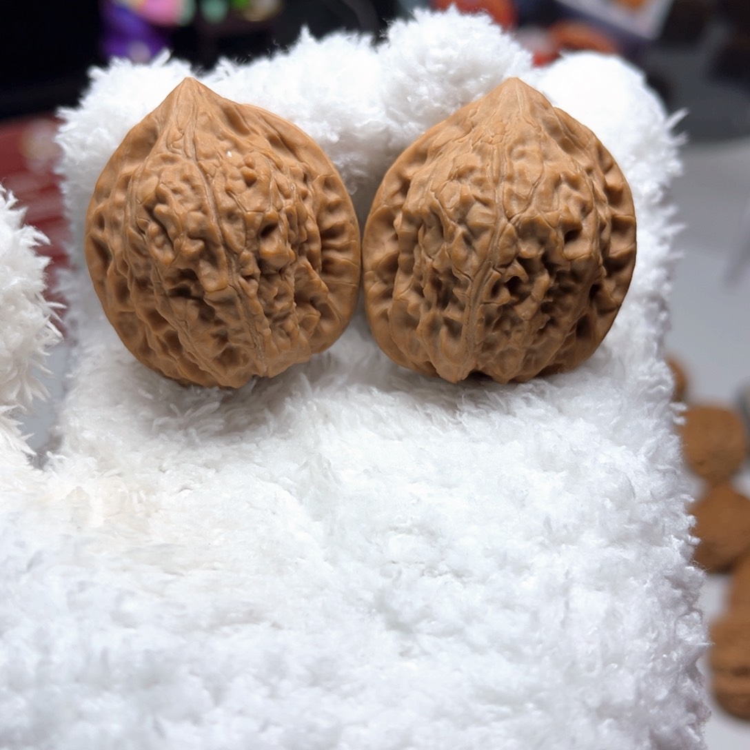 文玩核桃把件胖达鸡不退不换