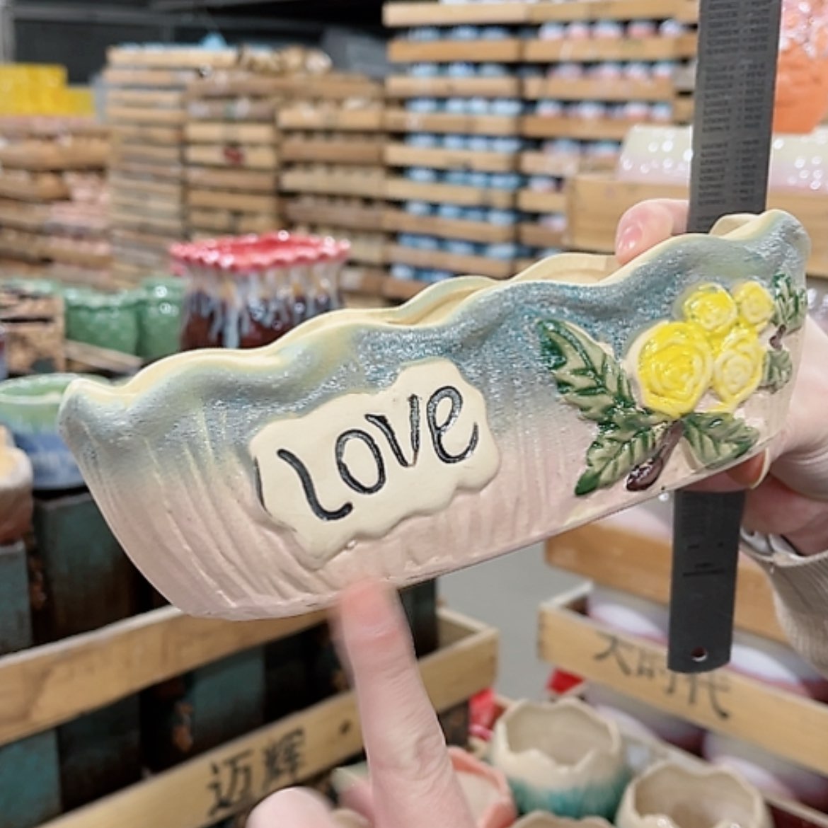 【闪购商品】陶瓷花盆