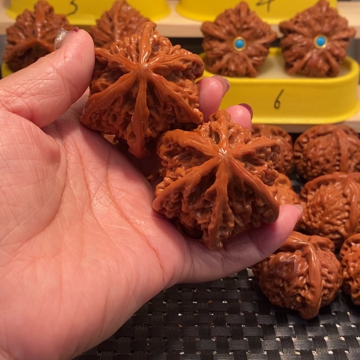 吊坠桃核五棱………………