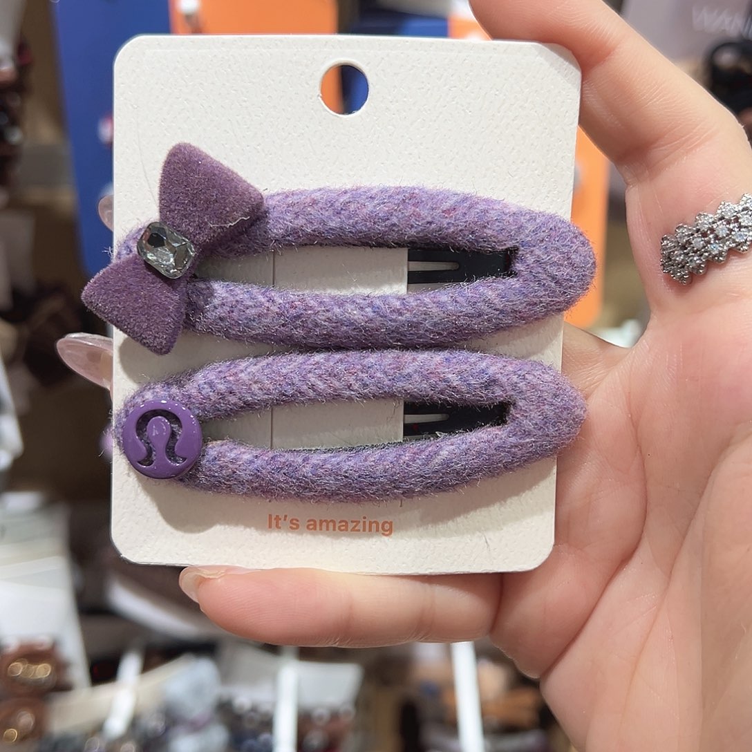 皮质铁合金紫色蝴蝶结