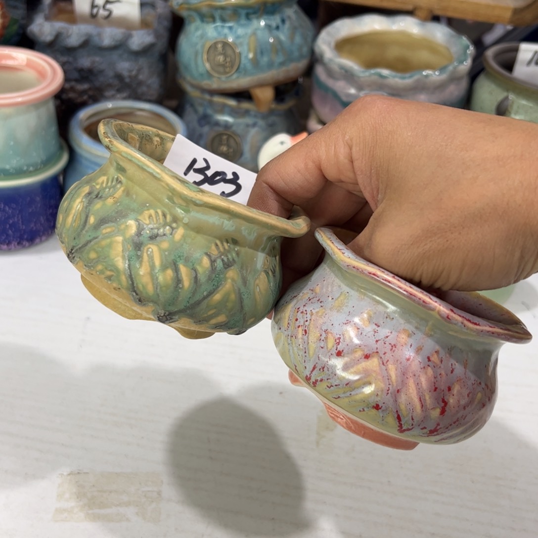 陶瓷陶瓷多肉花盆@@1303