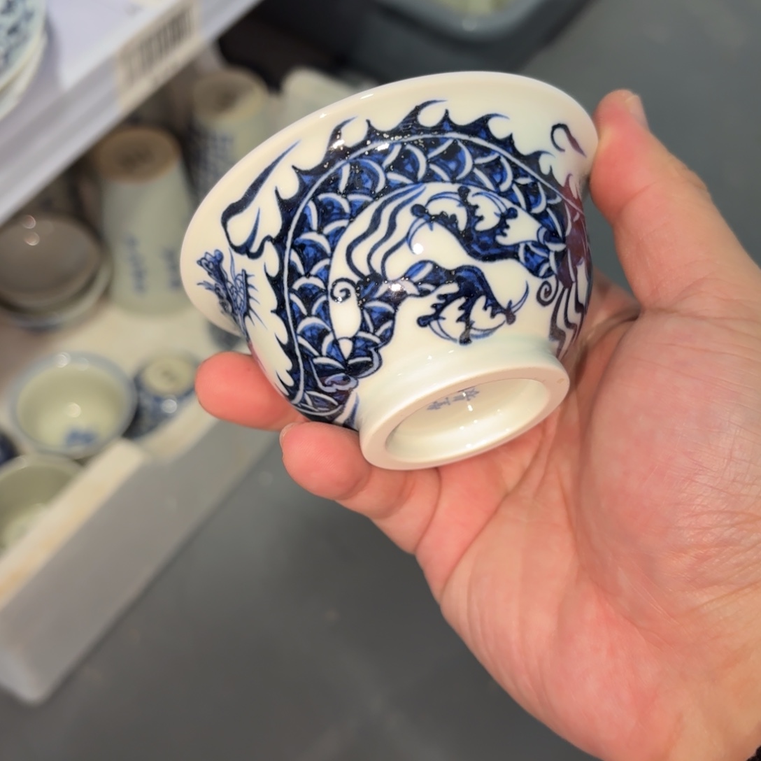 杯子瓷言所老曹甄选好瓷微瑕