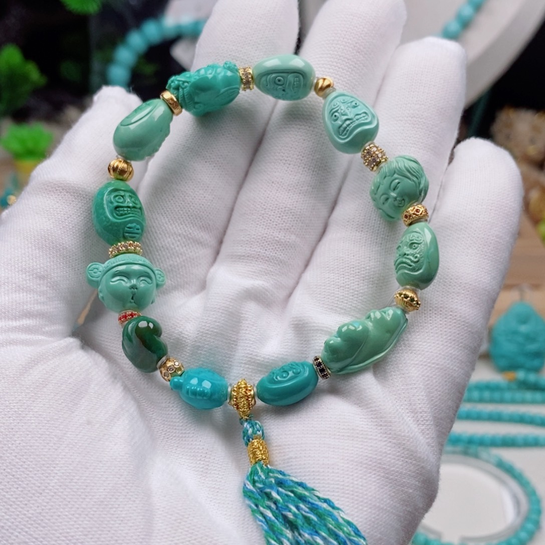 绿松石未镶嵌新款