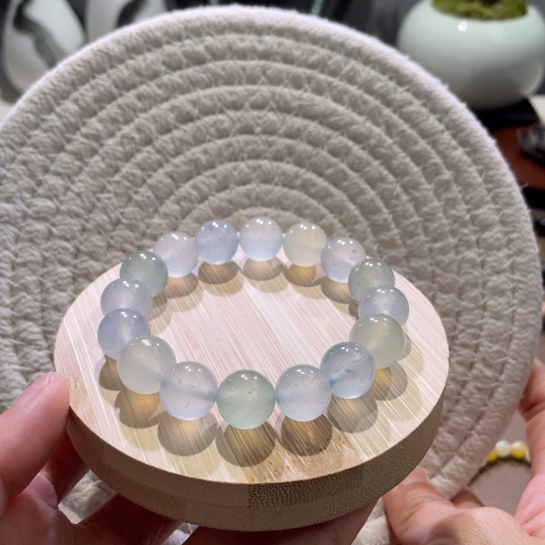 翡翠散珠天然缅a翡翠马卡龙