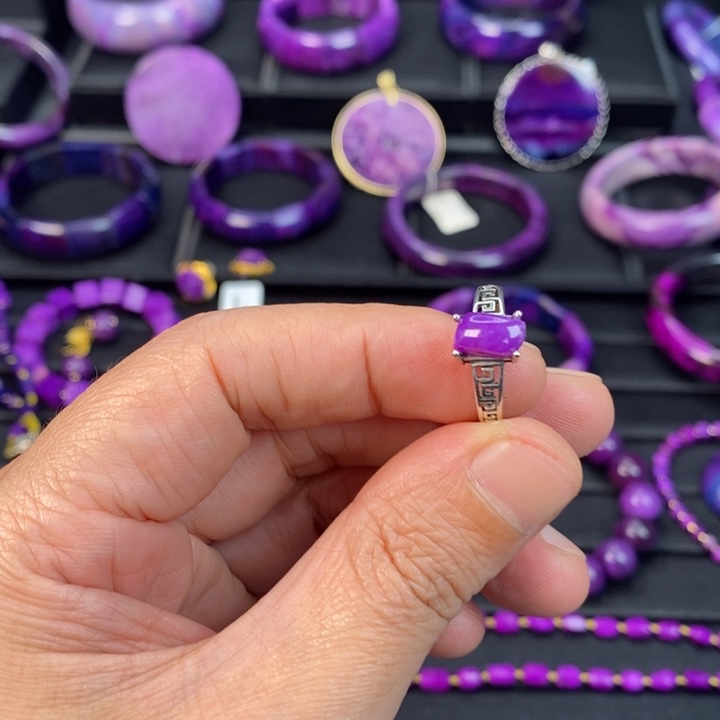 苏纪石（舒俱来）戒指未镶嵌