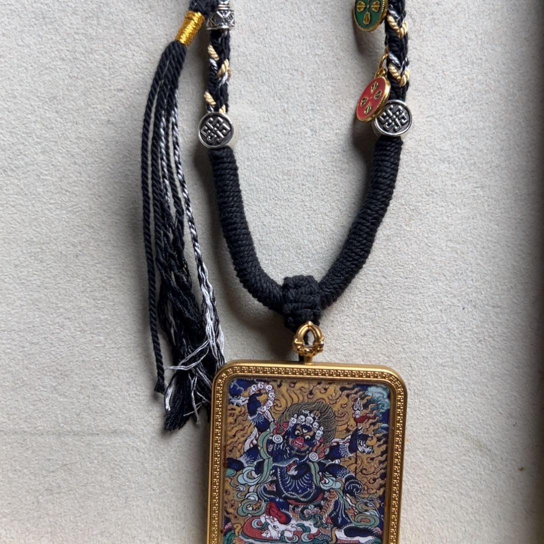 软***熊吊坠单面定制六臂老师