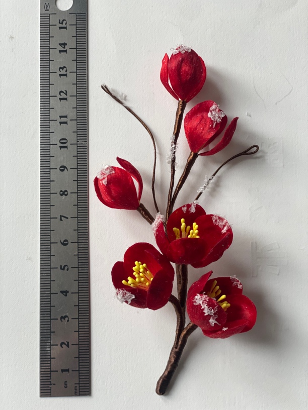 小小的古风簪子，雪梅花，汉服中国风民族风