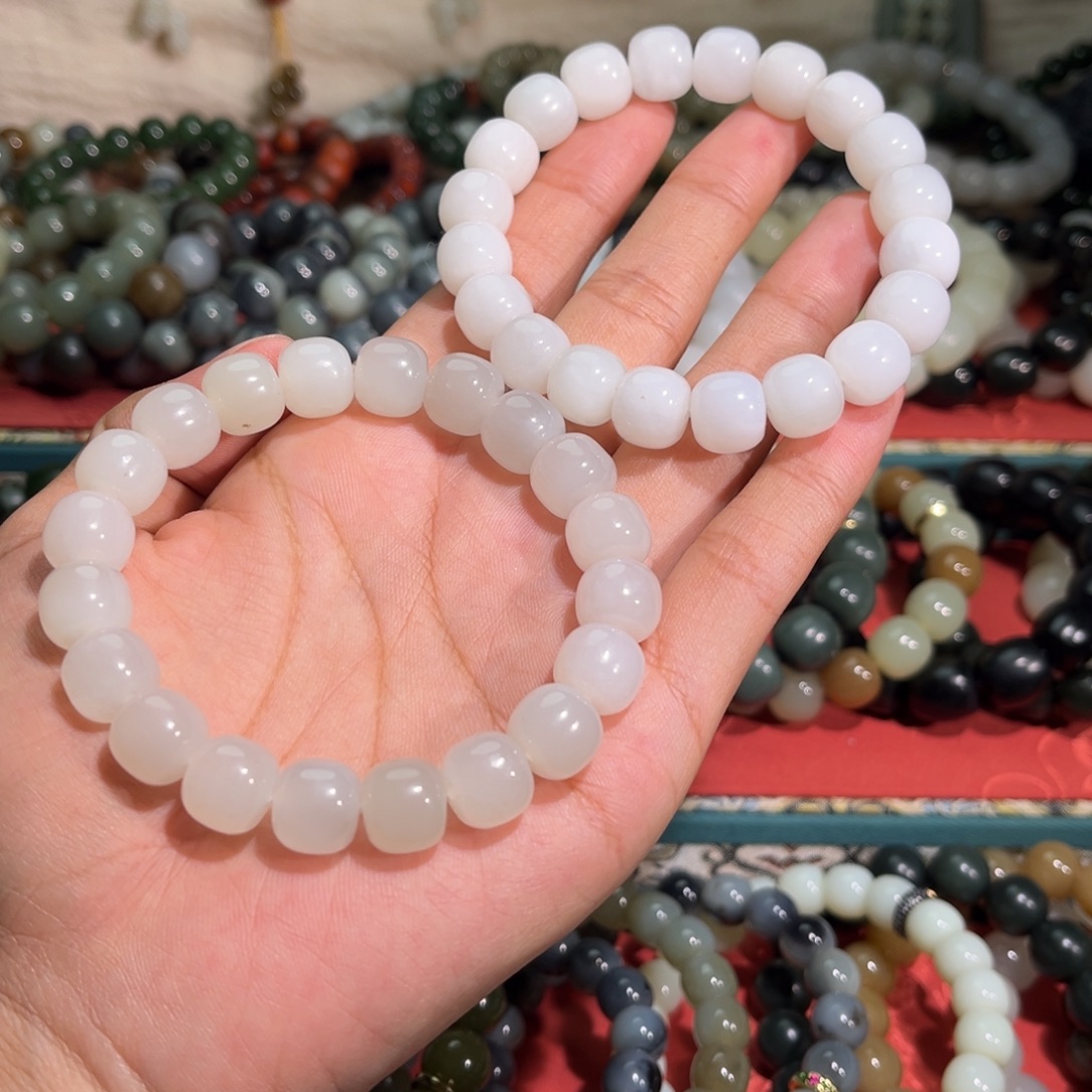 和田玉未镶嵌手链多样性发货拍一发一