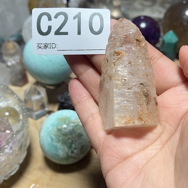 O***O珠宝半成品水晶未镶嵌多样性发其一微瑕