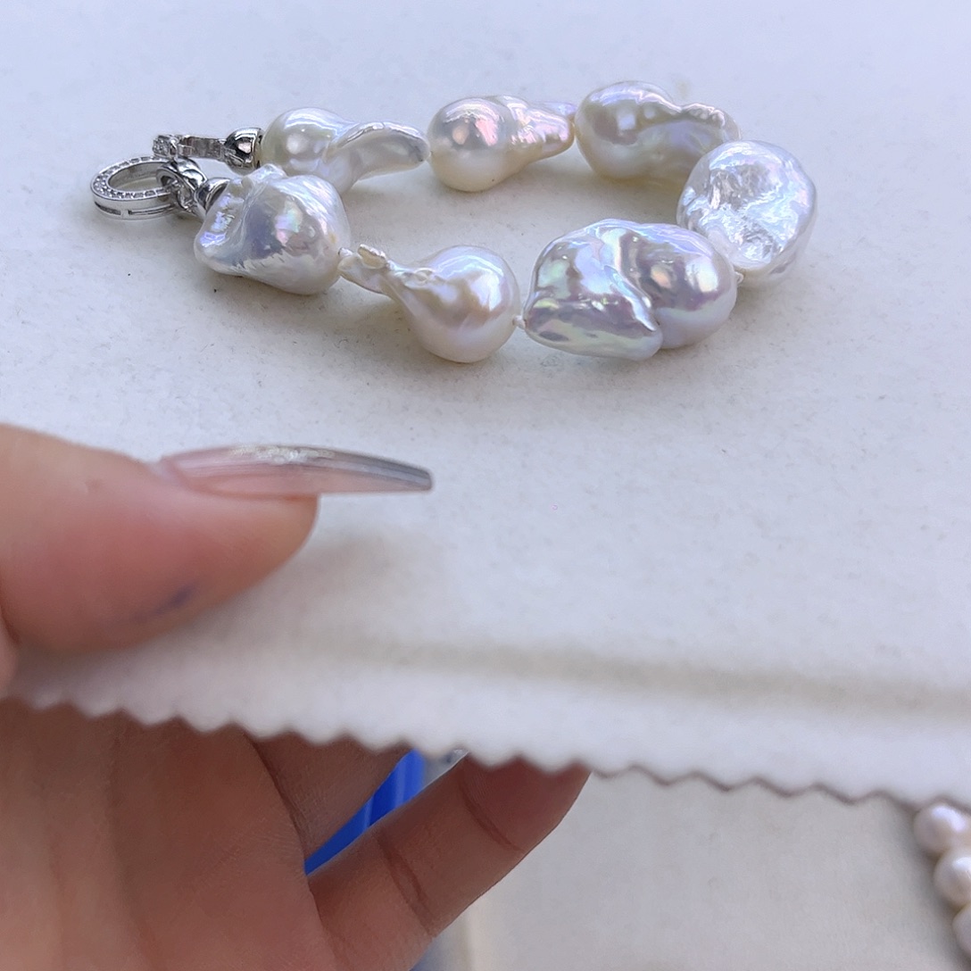 未镶嵌淡水珍珠项链定制401