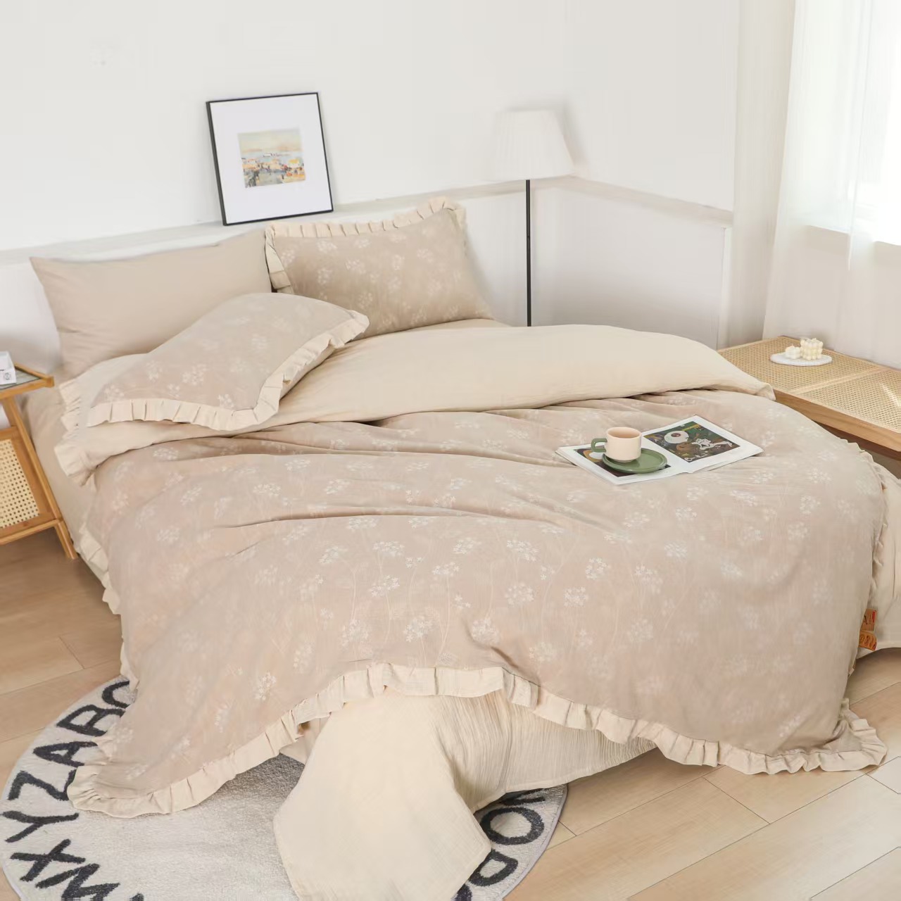 【夏被-非凡】150*200 高端定制轻奢柔软棉麻夏被