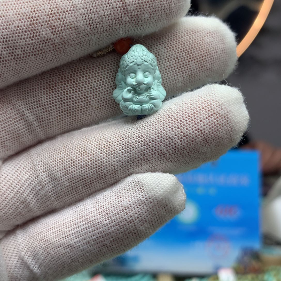 绿松石挂件未镶嵌