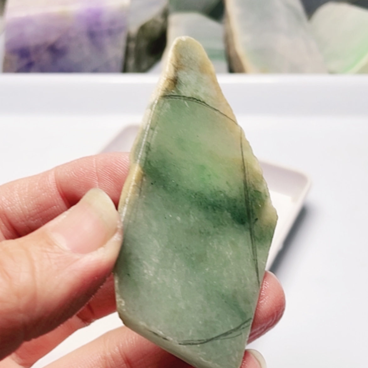 【闪购商品】翡翠颈饰未镶嵌A货