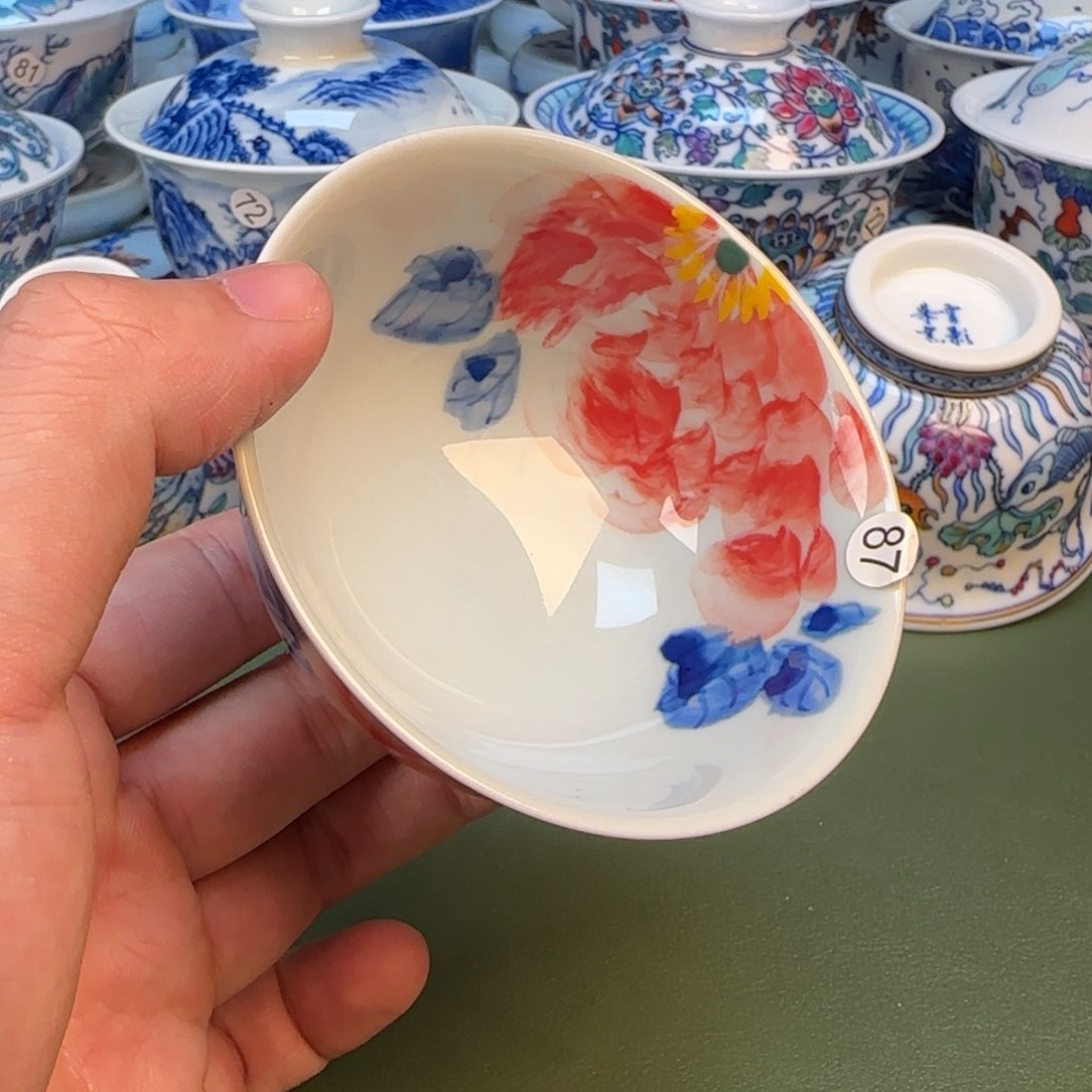 彦祖纯手工手绘茶具87
