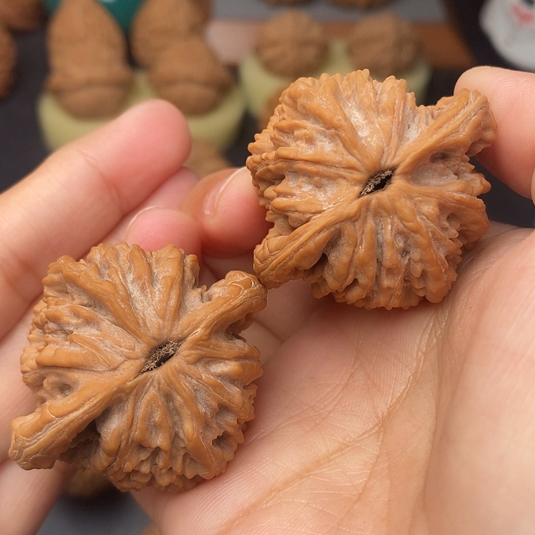 把件文玩核桃虎头全品43