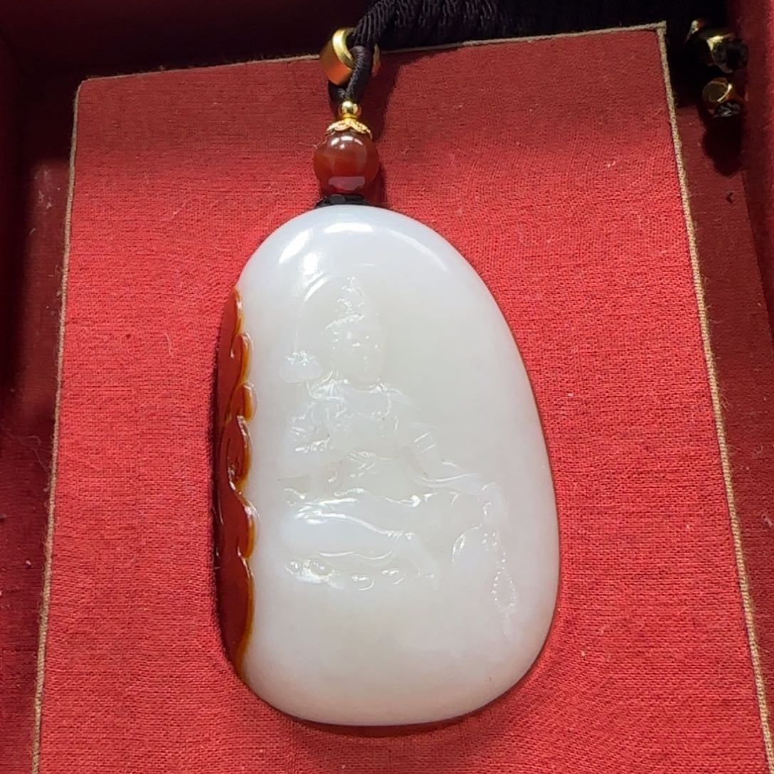 和田玉挂件未镶嵌