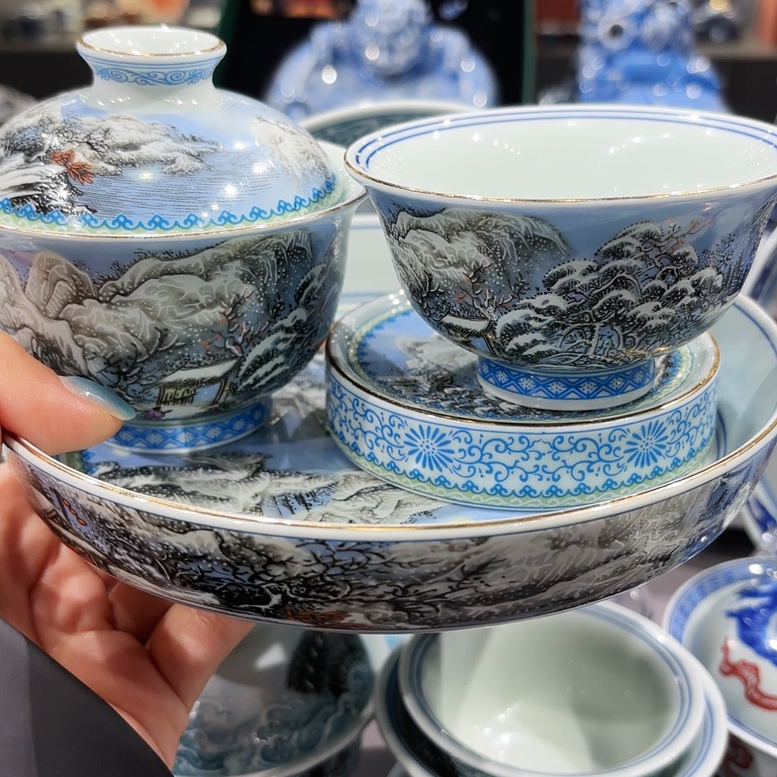 瓷片景德镇瓷器艺术