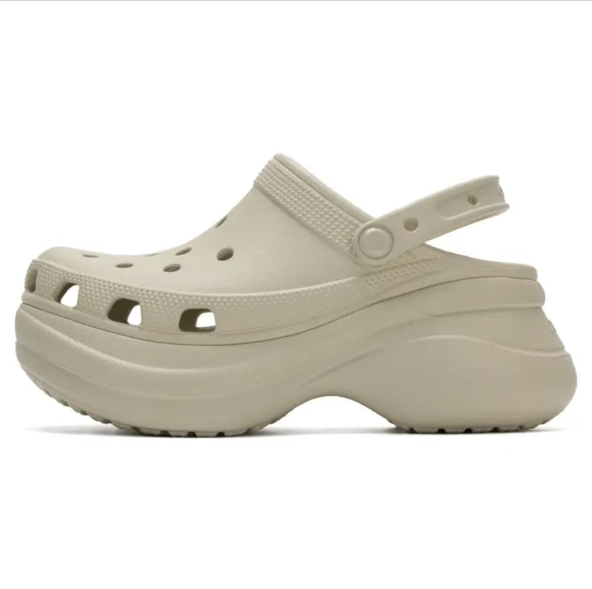 重磅原单（鲸-鱼增高6cm）洞洞夏季增高女款沙滩明星同款百搭鞋子