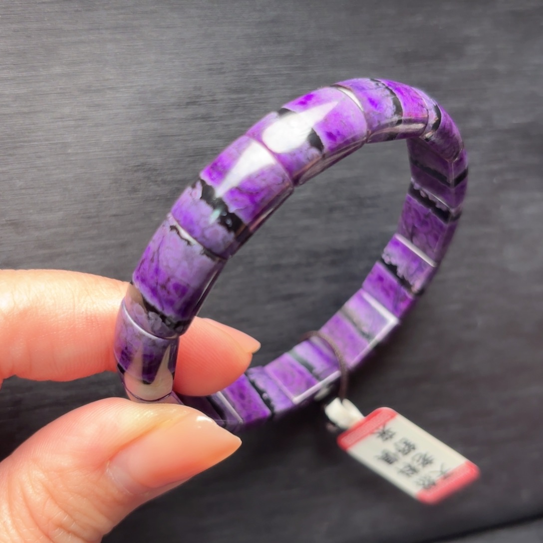 苏纪石（舒俱来）未镶嵌镯牌