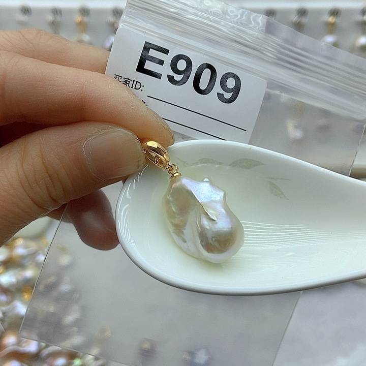 淡水珍珠颈饰银S925镶嵌